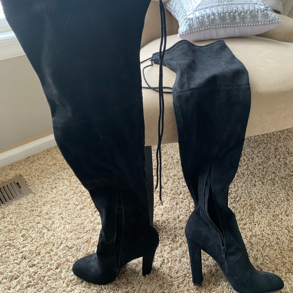Thigh high boots